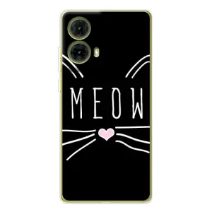 Бампер с изображением Котиков для Мото Джи85 (КОТИК MEOW)