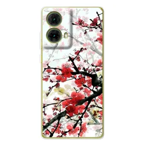 Чехол с принтом САКУРЫ на Motorola MOTO G85 (Красивая Сакура)