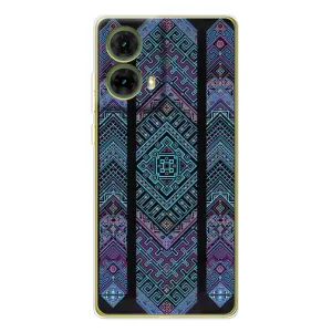 Силиконовый Чехол на Motorola MOTO G85 (Крутой орнамент)