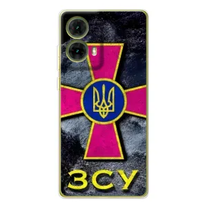 ЗСУ Чохли (TPU) для Motorola MOTO G85 (Лого ЗСУ)