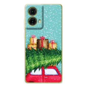 Чехол Новогодняя Елка на Motorola MOTO G85 (Новогодние подарки)
