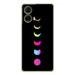 Чехол (ТПУ) с планетами на Motorola MOTO G85 (Полнолуние)