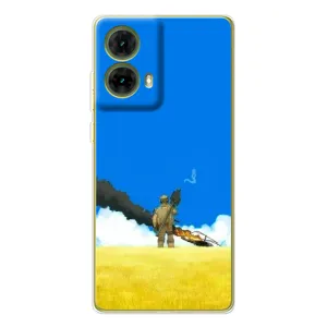 Чехлы на военную тематику для Motorola MOTO G85 (Попадание)