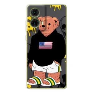 Чехлы Мишка Тедди для Мото Джи85 (Teddy USA)