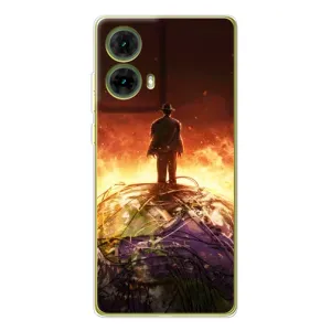 Чехол Оппенгеймер / Oppenheimer на Motorola MOTO G85 (Ядерщик)