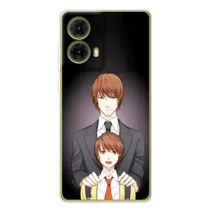 Чехол с персонажами АНИМЕ на Motorola MOTO G85 (Ягами вырос)