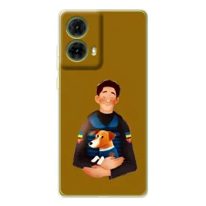 Чехол с принтом для Motorola MOTO G85 (ЗСУ Патрон)