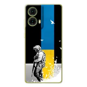 Патріотичний Чохол для Motorola MOTO G85 (ЗСУ)