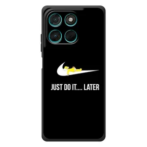 Силиконовый Чехол на Motorola MOTO G86 Power с картинкой Nike (Later)