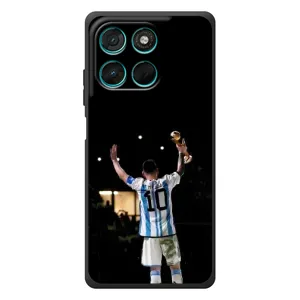 Чехлы Лео Месси Аргентина для Motorola MOTO G86 Power (Лео Чемпион)