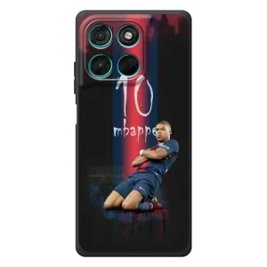 Чехол (TPU) с Футболистом на Motorola MOTO G86 Power (MBAPPE 10)
