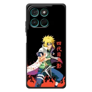 Купить Чехлы на телефон с принтом Anime для Motorola MOTO G86 Power (Минато)