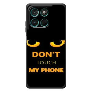 Чехол с Прикольным принтом на Motorola MOTO G86 Power (Не трогай мой телефон)