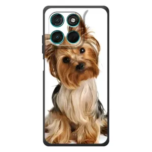 Чехол (ТПУ) Милые собачки для Motorola MOTO G86 Power (Собака Терьер)