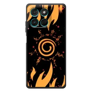 Купить Чехлы на телефон с принтом Anime для Motorola MOTO G86 Power (Солнце Наруто)
