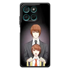 Чехол с персонажами АНИМЕ на Motorola MOTO G86 Power (Ягами вырос)
