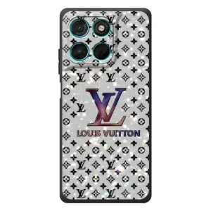 Чехол Стиль Louis Vuitton на Motorola MOTO G86 Power (Яркий LV)