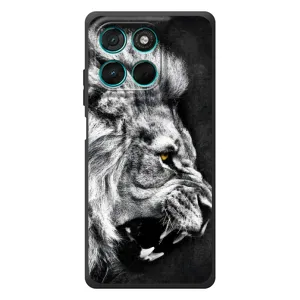 Чехол с картинкой на Motorola MOTO G86 Power (Злой ЛЕВ)