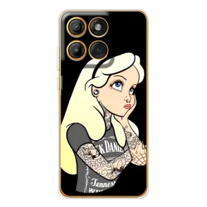 Чехол Стильные девушки на Motorola MOTO G86 (Девушка обиделась)