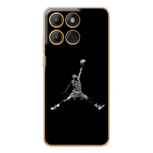 Силиконовый Чехол Nike Air Jordan на Мото Г86 (Джордан)