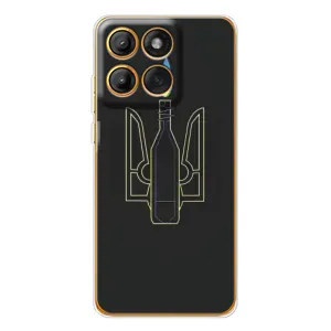 Чехол с картинкой (Патриотический ГЕРБ) на Motorola MOTO G86 (Герб - Молотова)