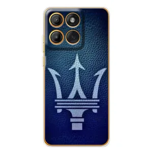 Чехлы с тематикой "Крутые машины" на Motorola MOTO G86 (Лого Maserati)