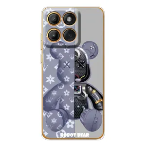 Силиконовый чехол для Motorola MOTO G86 (Медведь Louis Vuitton)