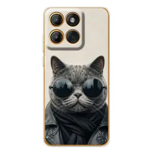 Чохол на тематику: Коти для Motorola MOTO G86 (Модний кіт)