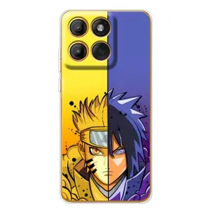 Купить Чохли на телефон з принтом Anime для Motorola MOTO G86 (Naruto Vs Sasuke)