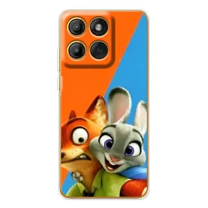 Чехлы ЗВЕРОПОЛИС для Motorola MOTO G86 (Ник и Хопс)