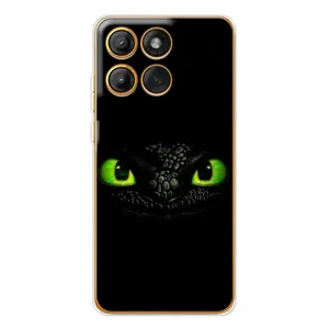 Чехол дракон Беззубик для Motorola MOTO G86 (Глаза Беззубика)