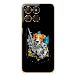 Чохол з принтом для Motorola MOTO G86 (Патрон Воїн)
