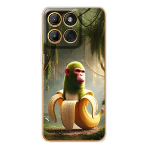 Чехол с мемами тралалело тралала для Motorola MOTO G86 (Шимпанзини бананини)