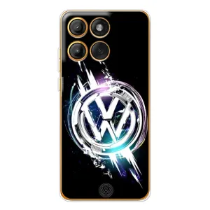Чехол "Фольксваген" для Motorola MOTO G86 (Volkswagen на черном)