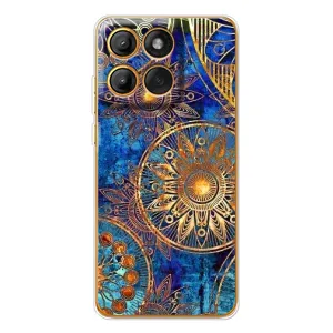 Чехлы со смыслом для Motorola MOTO G86 (Золотые узоры)