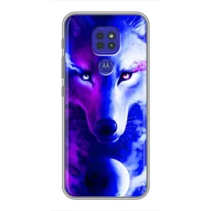 Чехол с Волком на Motorola MOTO G9 Play (Арт-Волк)