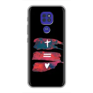 Чехлы для Motorola MOTO G9 Play (Для Христиан) (Атрибутика)