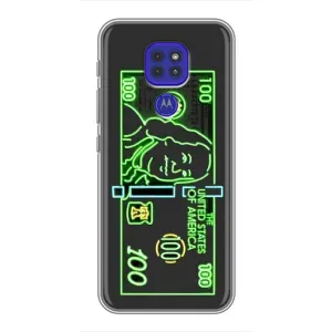 Чехол (Дорого -богато) на Motorola MOTO G9 Play (Баксы)