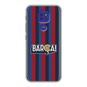 Чехол для Motorola MOTO G9 Play (Барселона) (BARCA)
