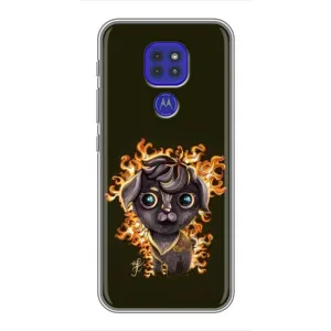 Чехлы на военную тематику для Motorola MOTO G9 Play (Бавовна мем)