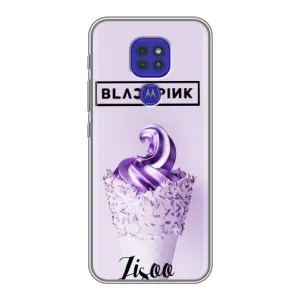 Чехлы с картинкой для Motorola MOTO G9 Play (BLACKPINK lisa)