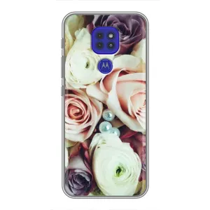 Чехлы с принтом Розочки для Motorola MOTO G9 Play (Букет РОЗ)