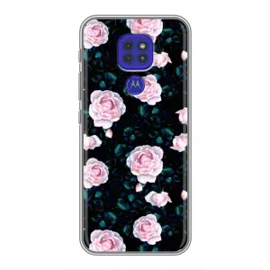 Чехлы с принтом Розочки для Motorola MOTO G9 Play (Чайные розы)