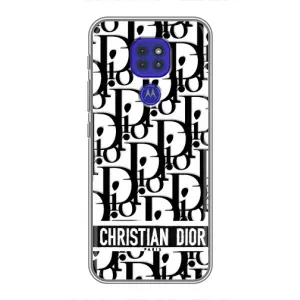 Чехол (Dior, Prada, YSL, Chanel) для Motorola MOTO G9 Play (Christian Dior)