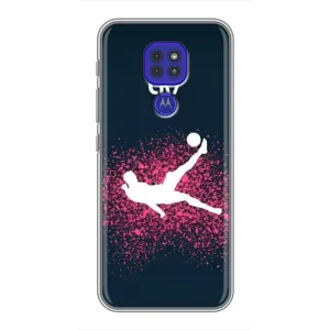 Чехол Криштиану Роналду для Motorola MOTO G9 Play (CR7 Удар)