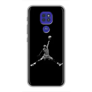 Силиконовый Чехол Nike Air Jordan на Моторола Мото джи 9 плей (Джордан)