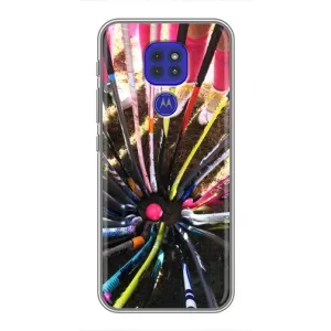 Чехлы с принтом Спортивная тематика для Motorola MOTO G9 Play (Флорбол)