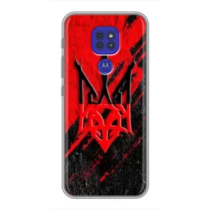 Чехол Укр Символика для Motorola MOTO G9 Play (Герб Украины)