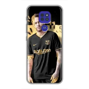 Силиконовый Чехол Motorola MOTO G9 Play (Gold Neymar)