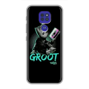 Чехол Супергерои Марвел на Моторола Мото джи 9 плей (Groot)